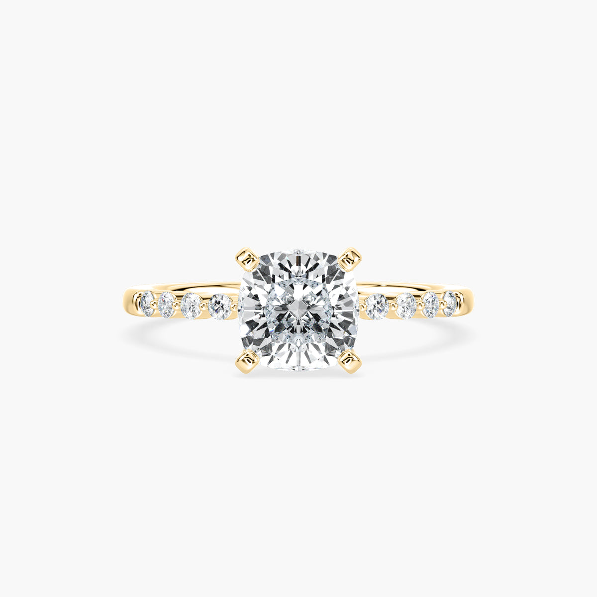 Helena Verlobungsring – Gelbgold