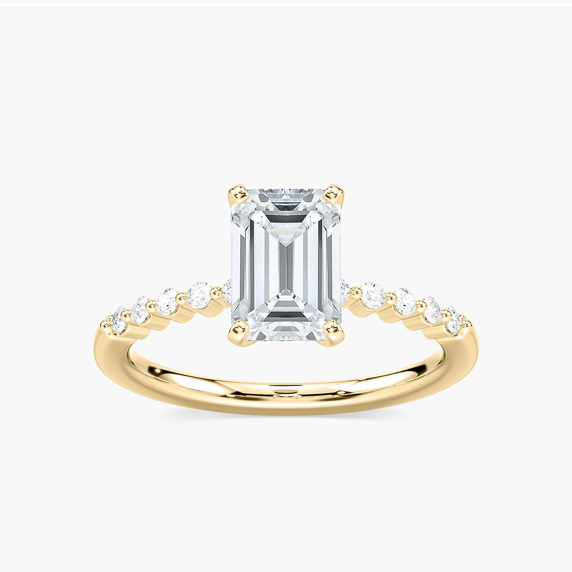 Helena Verlobungsring – Gelbgold