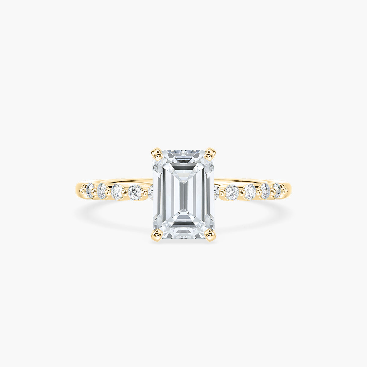 Helena Verlobungsring – Gelbgold
