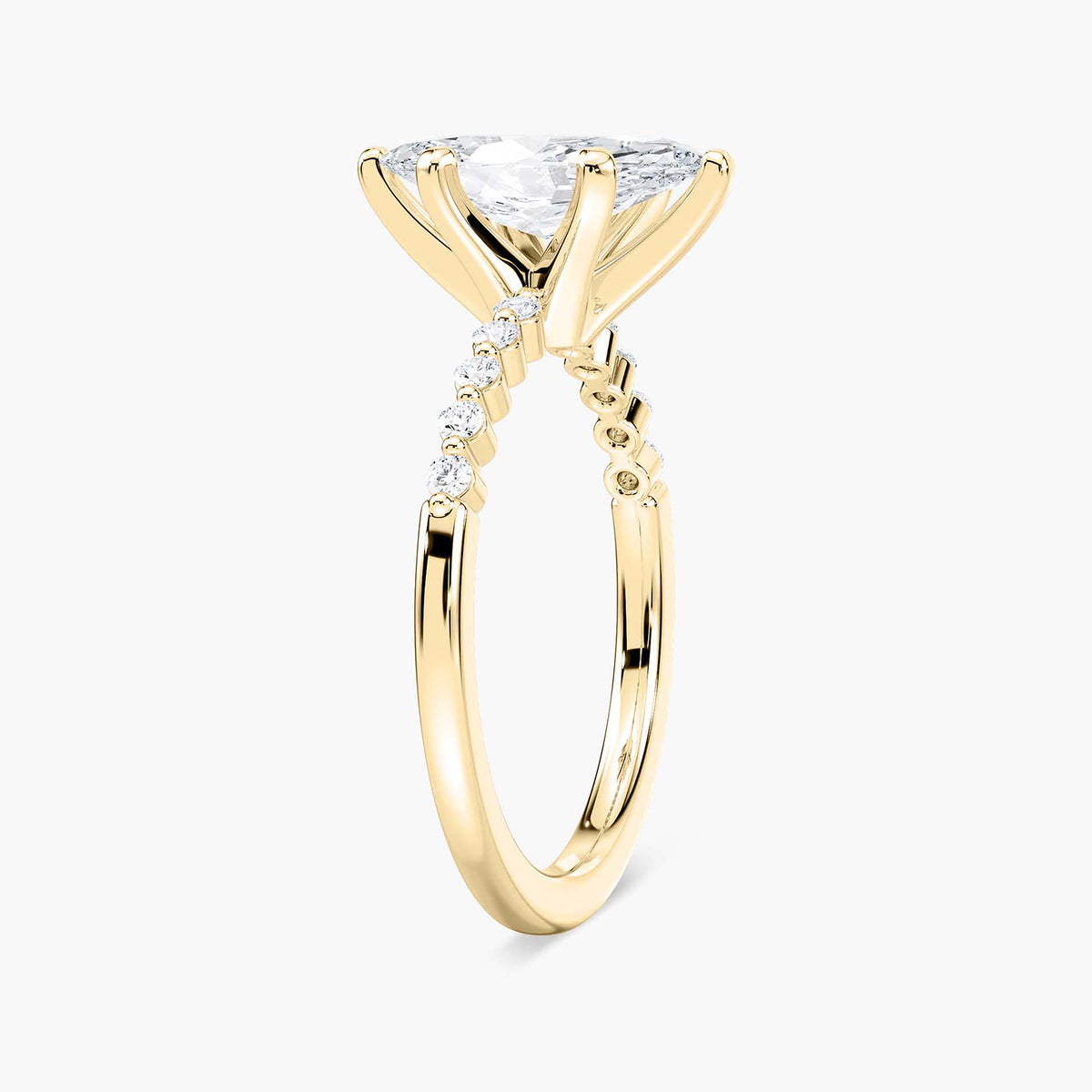 Helena Verlobungsring – Gelbgold