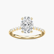 Helena Verlobungsring – Gelbgold