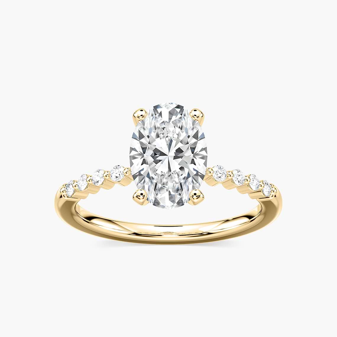 Helena Verlobungsring – Gelbgold