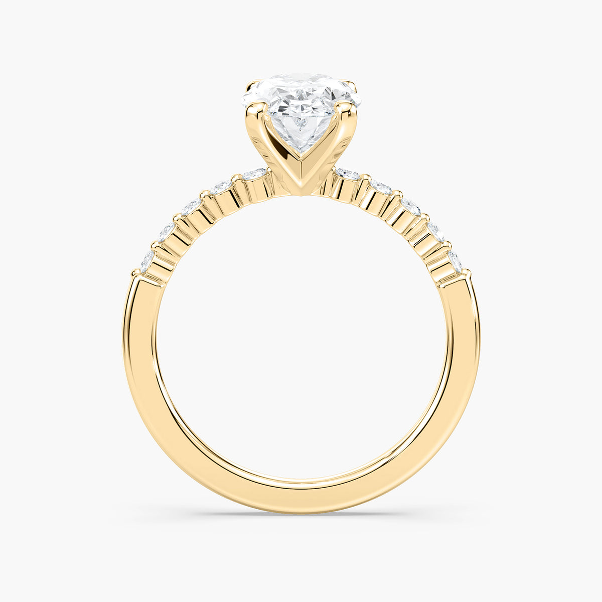 Helena Verlobungsring – Gelbgold
