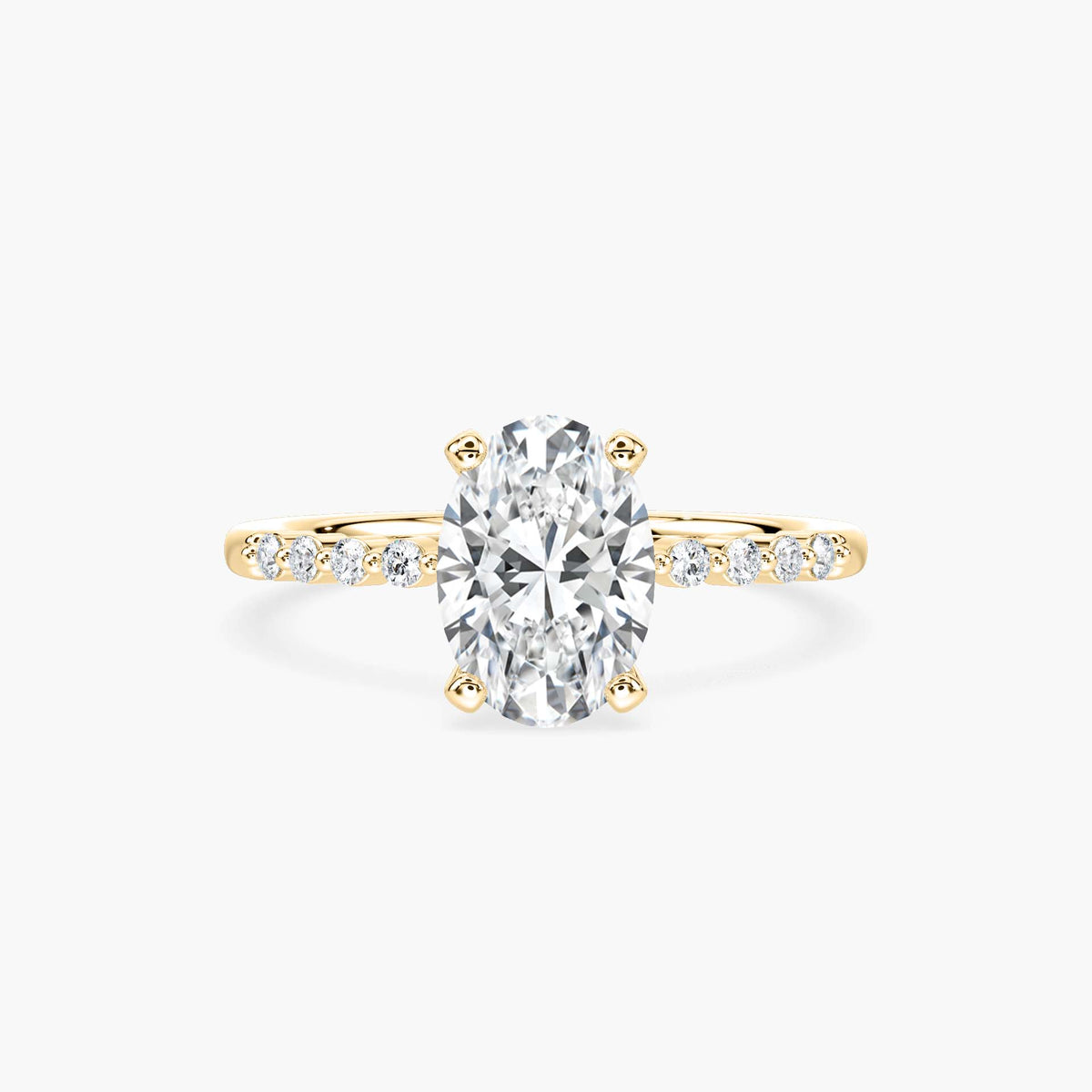 Helena Verlobungsring – Gelbgold