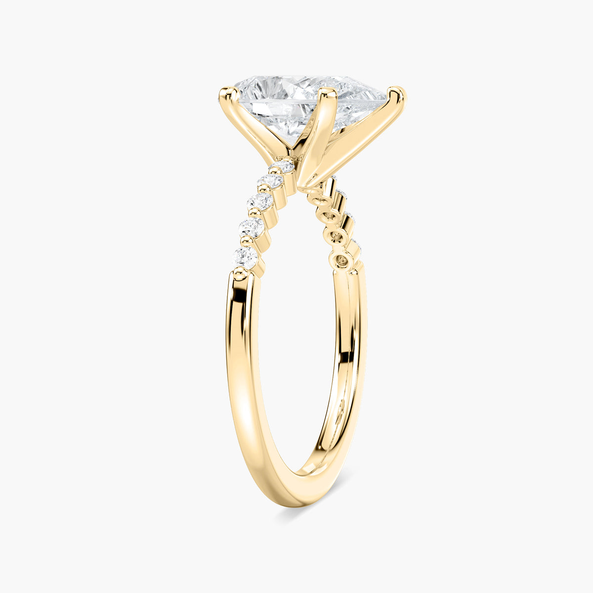 Helena Verlobungsring – Gelbgold