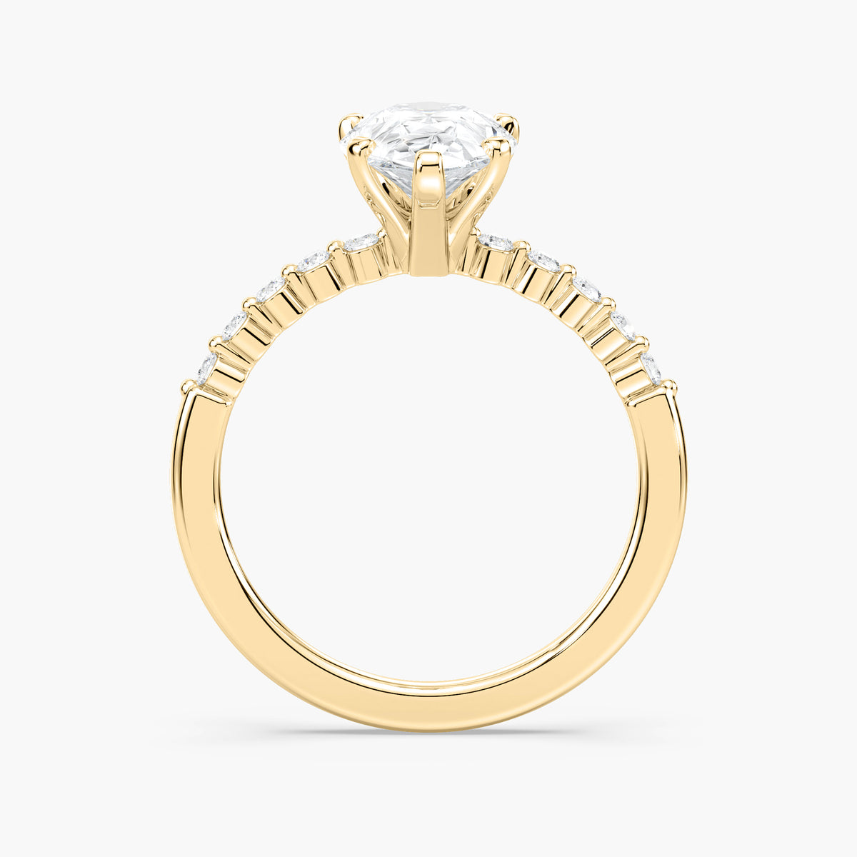 Helena Verlobungsring – Gelbgold