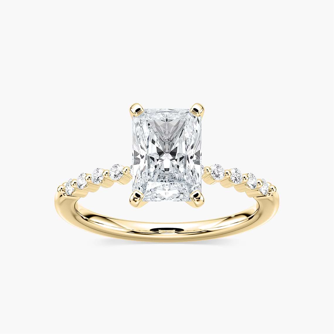 Helena Verlobungsring – Gelbgold