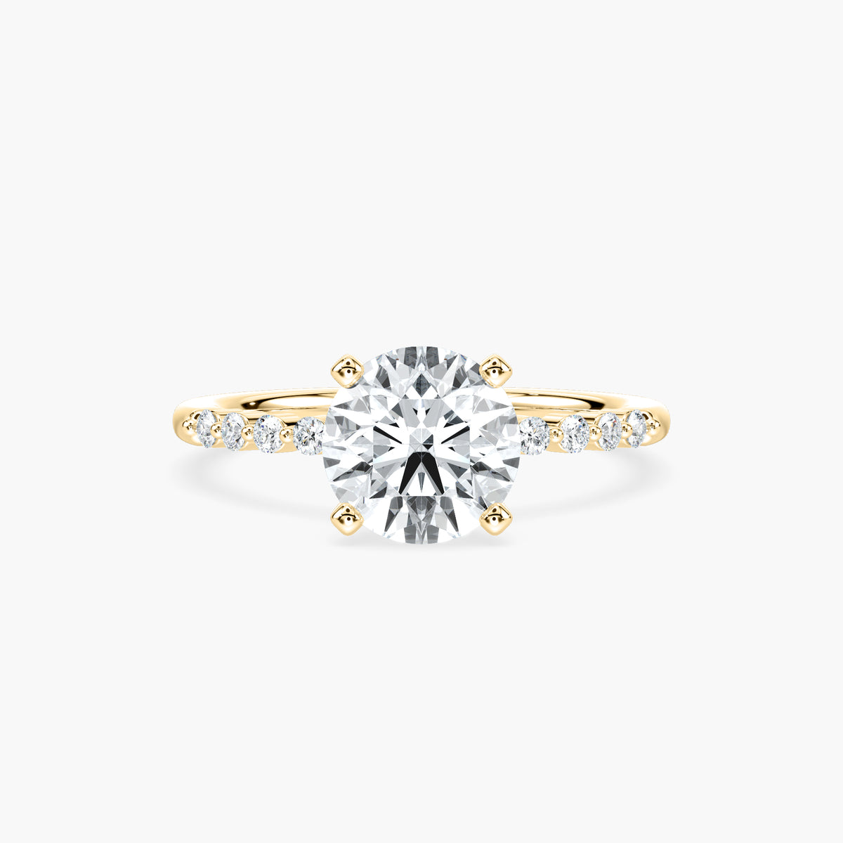 Helena Verlobungsring – Gelbgold