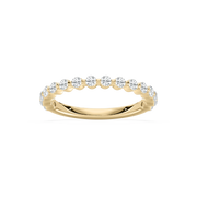 Lovea Willow Grand Trauring – Geteilte Krappen – Gelbgold