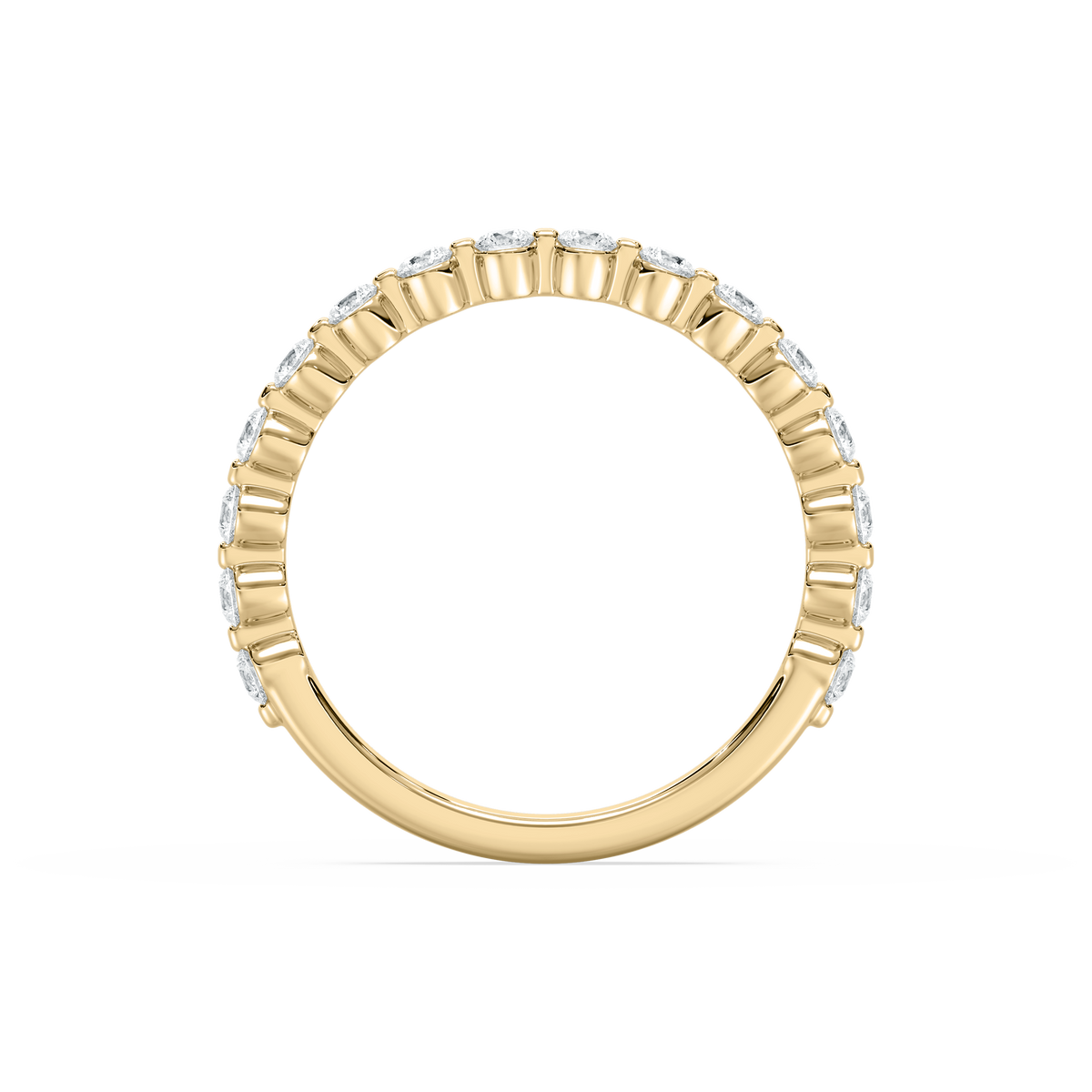 Lovea Willow Grand Trauring – Geteilte Krappen – Gelbgold