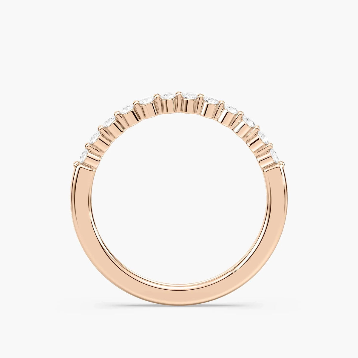 Lovea Willow Vorsteckring – Schwebende Brillanten – Roségold