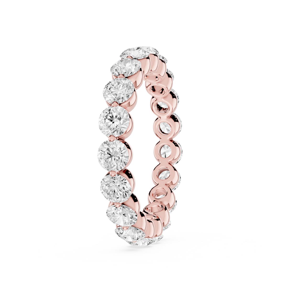 Lovea Thea Eternity Ring Rundschliff – Roségold
