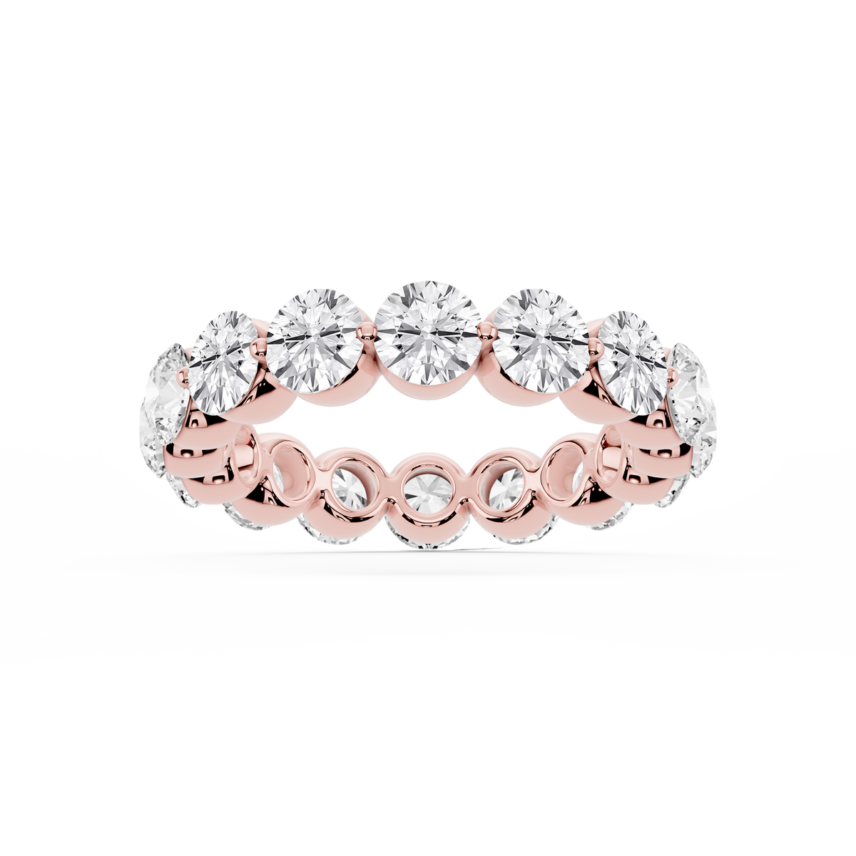 Lovea Thea Eternity Ring Rundschliff – Roségold