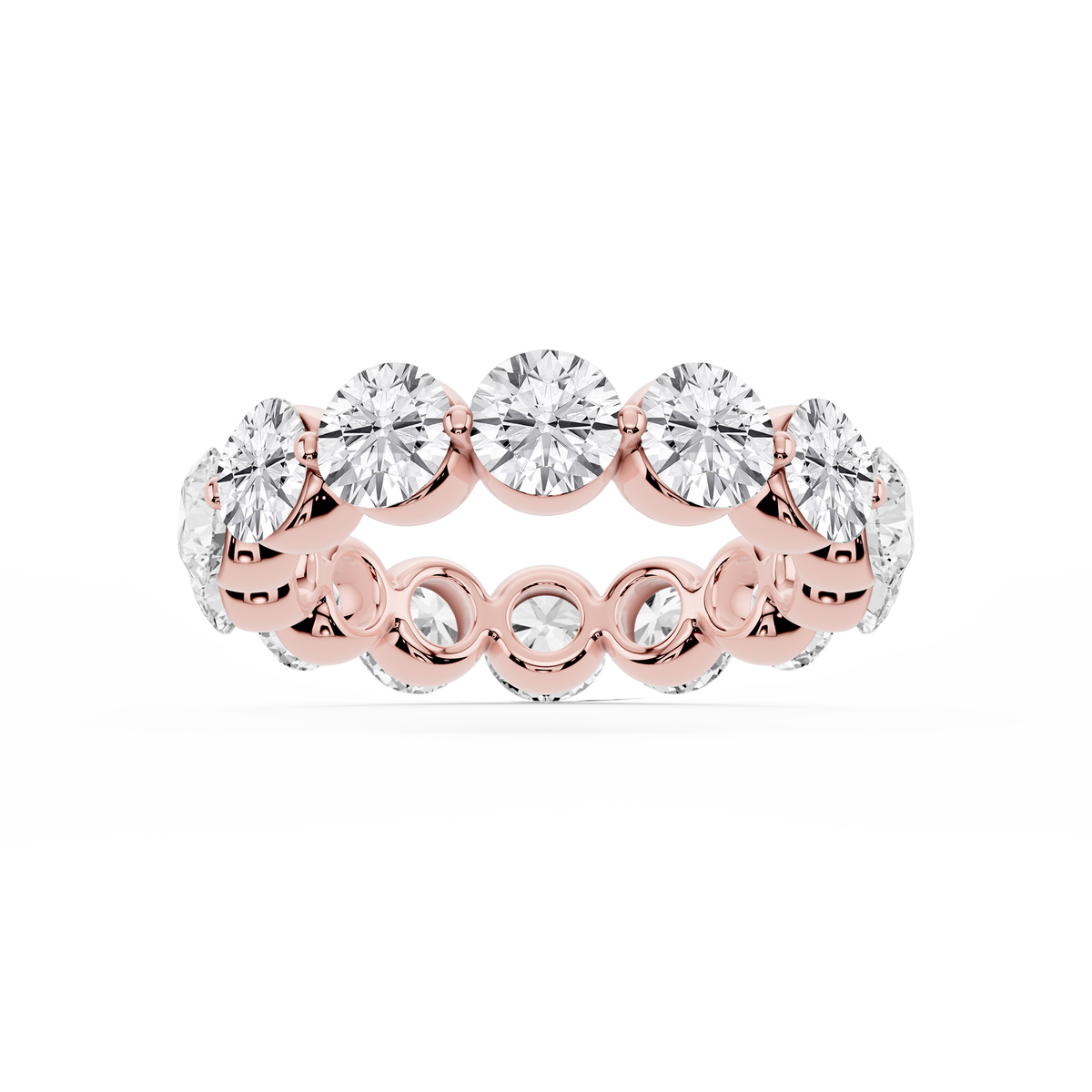 Lovea Thea Eternity Ring Rundschliff – Roségold
