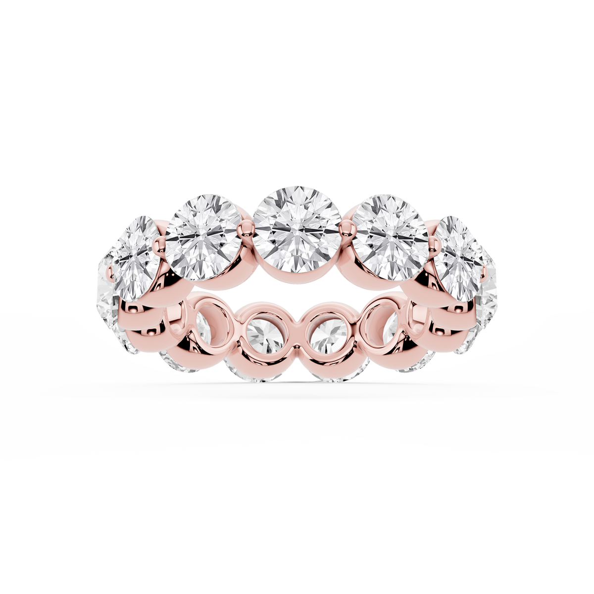 Lovea Thea Eternity Ring Rundschliff – Roségold