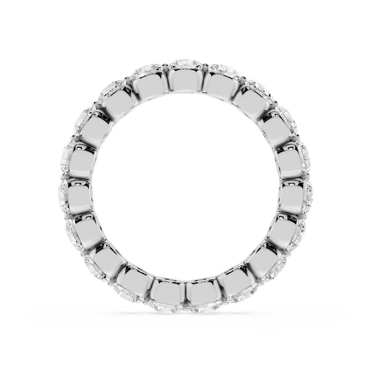 Lovea Thea Eternity Ring Rundschliff – Weißgold