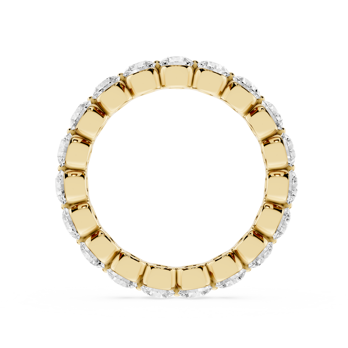 Lovea Thea Eternity Ring Rundschliff – Gelbgold